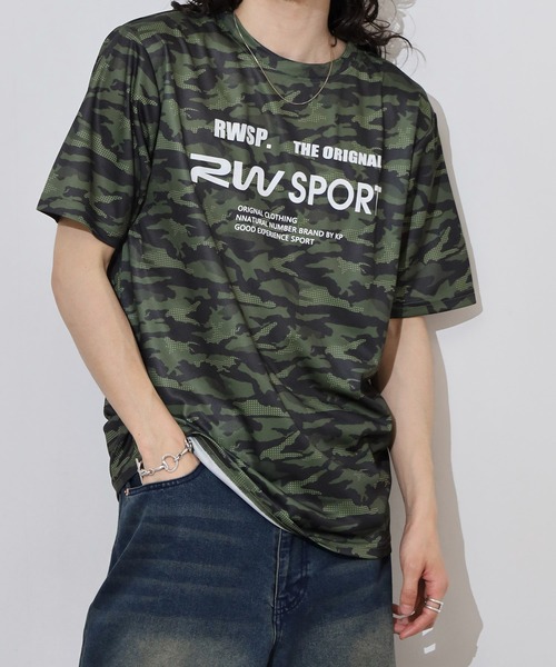 迷彩柄メッシュTシャツ セール】ドライメッシュ カモ柄 半袖 Tシャツ（Tシャツ