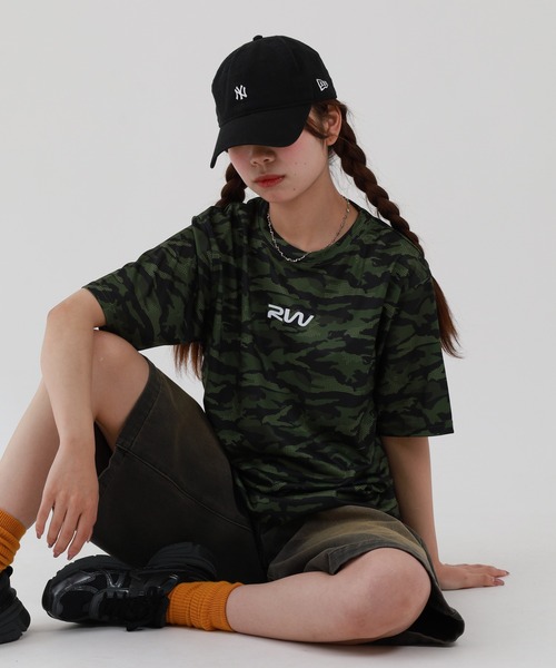 FUNALIVE(ファンアライブ)の「ユニセックス ドライ 迷彩 クルーネックTシャツ(Tシャツ/カットソー・メンズ・ブルー系その他2/グレー系その他/グリーン系その他2/グレー系その他2/ブルー系その他/グリーン系その他・M/LL/L)」の12枚目の写真