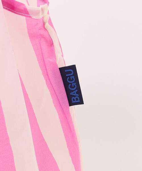 BAGGU(バグー)の「<BAGGU>STANDARD ストライプ / キッズ(エコバッグ/サブバッグ・キッズ・ピンク/コバルトブルー・FREE)」の8枚目の写真