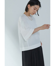 美品 プルミエアロンディスモン コットンフレアシルエットシャツ 薄手ブラウス 1er Arrondissement｜プルミエ アロンディスモンのシャツ