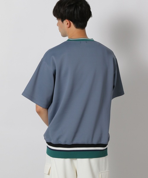 LAKOLE(ラコレ)の「裾ラインリブT/491579(Tシャツ/カットソー・メンズ・ブラック/ブルー/ホワイト・MEDIUM/LARGE/X-LARGE)」の16枚目の写真