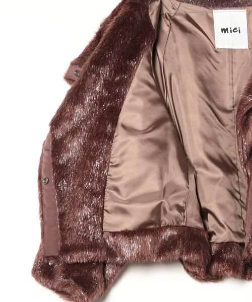 ROSE BUD(ローズバッド)の「(mici)Big Collar Short Coat(その他アウター・レディース・ブラウン/グレー・S/M)」の16枚目の写真