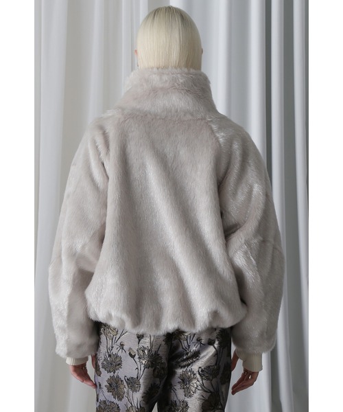 ROSE BUD(ローズバッド)の「(mici)Big Collar Short Coat(その他アウター・レディース・ブラウン/グレー・S/M)」の21枚目の写真