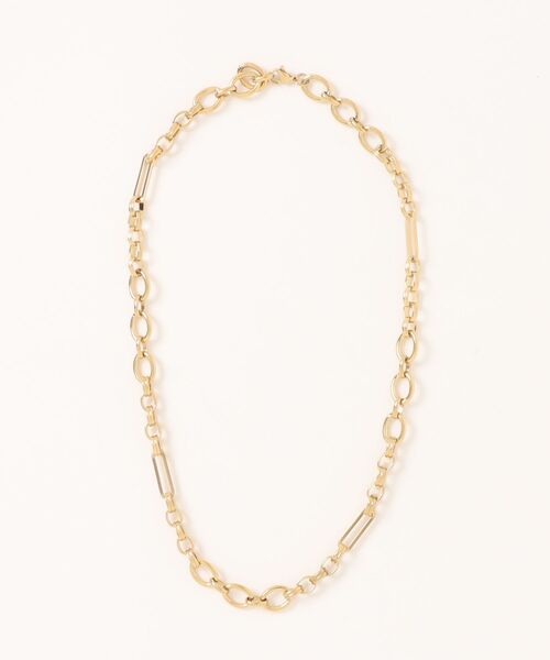 LOWRYS FARM（ローリーズファーム）の「ステンレスチェーンネックレス　573136（ネックレス・レディース・シルバー/ゴールド・FREE）」の2枚目の写真