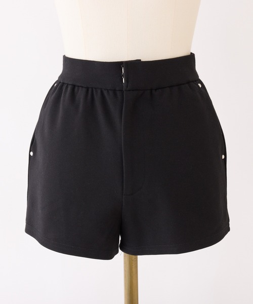 one after another NICE CLAUP（ワンアフターアナザーナイスクラップ）の「カットショートパンツ（その他パンツ・レディース・ベージュ/ブラック/杢グレー・FREE）」の6枚目の写真
