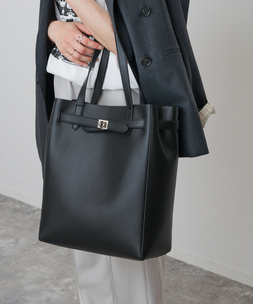 Spick & Span（スピックアンドスパン）の「Spick & Span トートバッグ（トートバッグ・レディース・ブラック/ブラウン・FREE）」の2枚目の写真