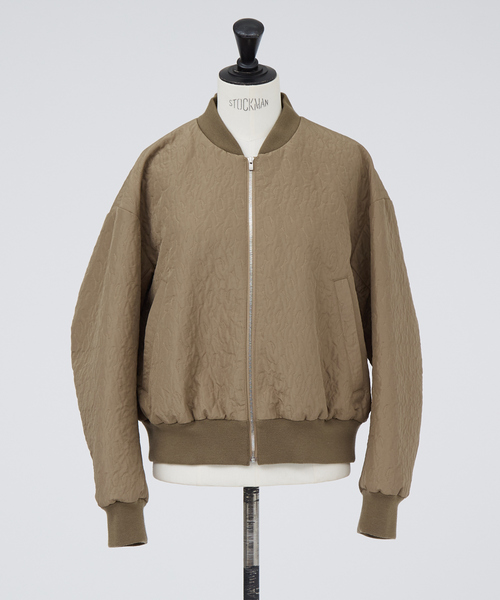 DESIGNWORKS（デザインワークス）の「フクレコンパクトブルゾン（ブルゾン・レディース・モカ・38）」の6枚目の写真