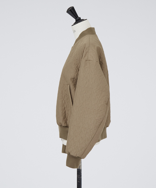 DESIGNWORKS（デザインワークス）の「フクレコンパクトブルゾン（ブルゾン・レディース・モカ・38）」の7枚目の写真