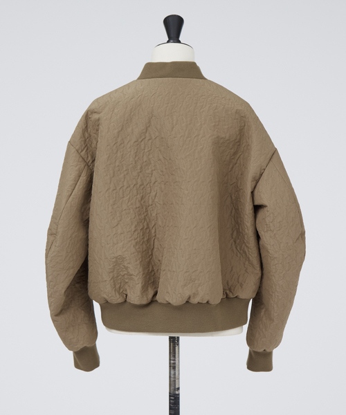 DESIGNWORKS（デザインワークス）の「フクレコンパクトブルゾン（ブルゾン・レディース・モカ・38）」の8枚目の写真