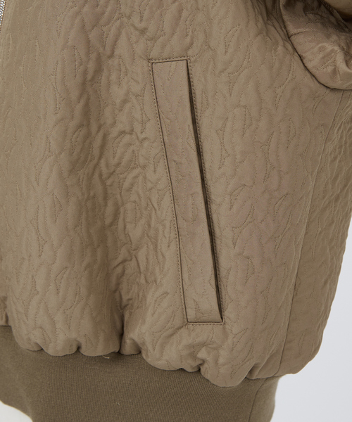 DESIGNWORKS（デザインワークス）の「フクレコンパクトブルゾン（ブルゾン・レディース・モカ・38）」の10枚目の写真