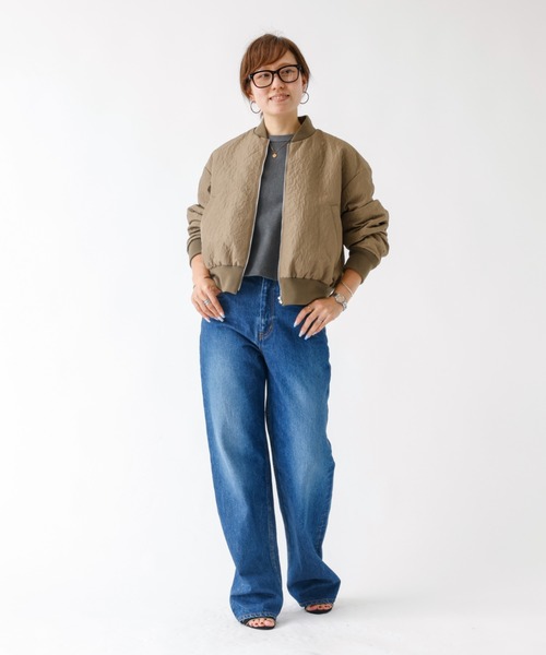 DESIGNWORKS（デザインワークス）の「フクレコンパクトブルゾン（ブルゾン・レディース・モカ・38）」の20枚目の写真