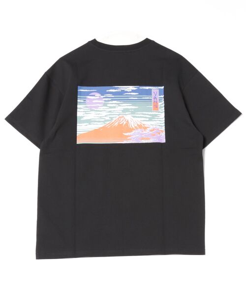 VANS ヴァンズ MT FUJI SS TEE ショートスリーブ VN000ZV1BLK ABC-MART