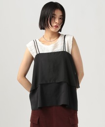 BAYFLOW | [レイヤードスタイルに]シアーカバーキャミビスチェ(その他トップス)
