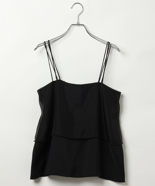 BAYFLOW（ベイフロー）の「[レイヤードスタイルに]シアーカバーキャミビスチェ（その他トップス・レディース・イエロー/ブラック・FREE）」の14枚目の写真