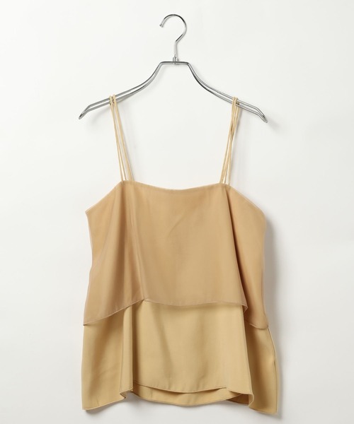 BAYFLOW（ベイフロー）の「[レイヤードスタイルに]シアーカバーキャミビスチェ（その他トップス・レディース・イエロー/ブラック・FREE）」の15枚目の写真