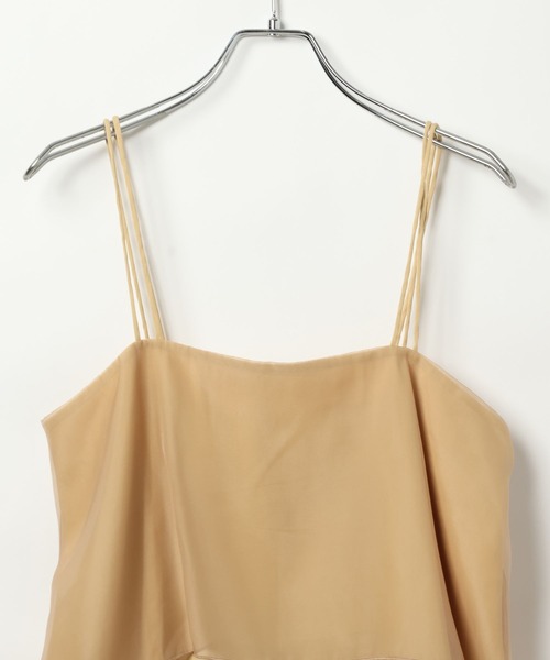 BAYFLOW（ベイフロー）の「[レイヤードスタイルに]シアーカバーキャミビスチェ（その他トップス・レディース・イエロー/ブラック・FREE）」の17枚目の写真