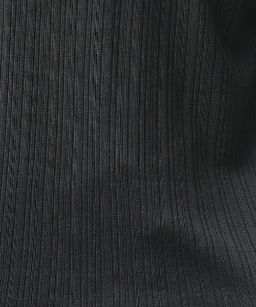 Adoon plain(アドーンプレーン)の「Snap Button Henry Neck T-Shirt / スナップボタンヘンリーネックTシャツ(Tシャツ/カットソー・メンズ・ブラック/カーキ/ネイビー/ライトベージュ・MEDIUM/LARGE)」の21枚目の写真