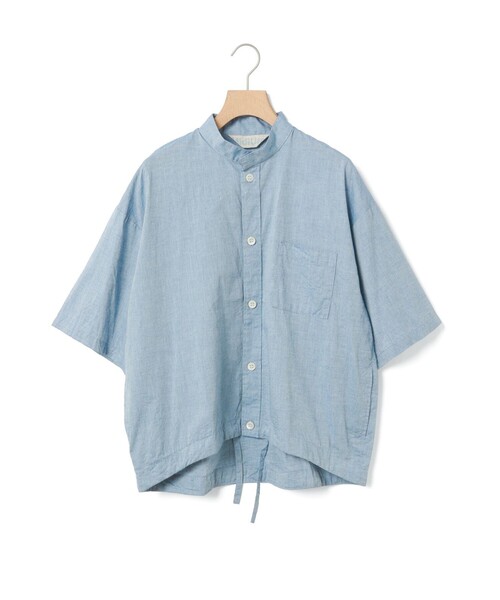 ブラウス シャツ MidiUmi ワークシャツ レディース MidiUmi シャンブレーワークシャツ（シャツ/ブラウス）｜MidiUmi