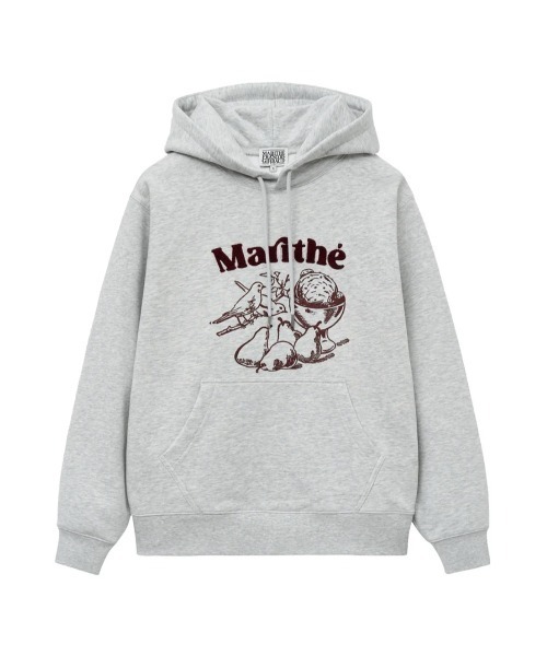 MARITHE + FRANCOIS GIRBAUD(マリテフランソワジルボー)の「BOUCLE EMBROIDERY GRAPHIC HOODIE(パーカー・レディース・ヘザーグレー/ネイビー・SMALL/MEDIUM/LARGE)」の11枚目の写真