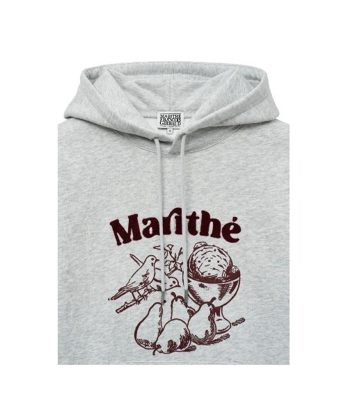 MARITHE + FRANCOIS GIRBAUD(マリテフランソワジルボー)の「BOUCLE EMBROIDERY GRAPHIC HOODIE(パーカー・レディース・ヘザーグレー/ネイビー・SMALL/MEDIUM/LARGE)」の13枚目の写真