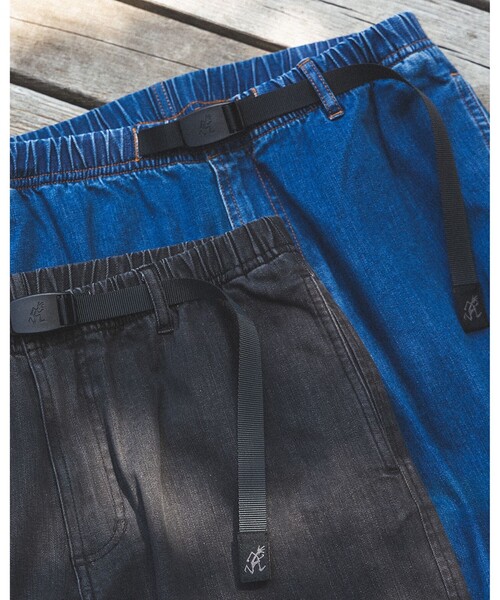 別注】Gramicci / ルーズ テーパード ストレッチ デニム パンツ