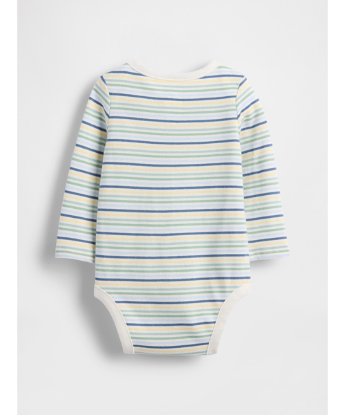 GAP(ギャップ)の「はじめてのお気に入り ボディスーツ (ベビー)(ロンパース・キッズ・ホワイト系その他/アイボリー/ライトブルー/ブルー/オフホワイト/ピンク/ホワイト系その他3/ホワイト系その他2/ベビーピンク/ホワイト系その他4/ライトピンク/グリーン/ブルー系その他・50cm/60cm/70cm/80cm/90cm)」の21枚目の写真