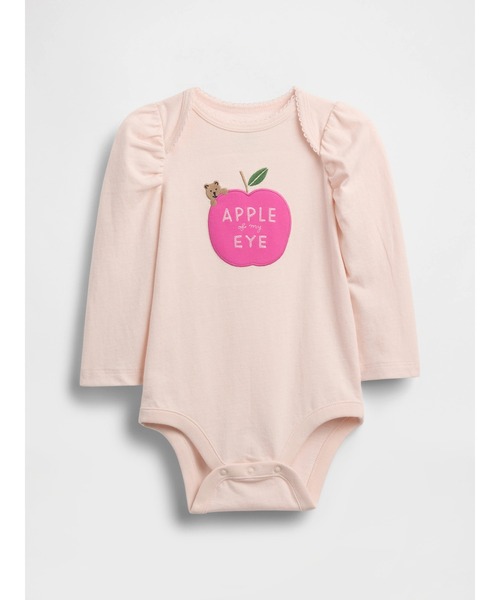GAP(ギャップ)の「はじめてのお気に入り ボディスーツ (ベビー)(ロンパース・キッズ・ホワイト系その他/アイボリー/ライトブルー/ブルー/オフホワイト/ピンク/ホワイト系その他3/ホワイト系その他2/ベビーピンク/ホワイト系その他4/ライトピンク/グリーン/ブルー系その他・50cm/60cm/70cm/80cm/90cm)」の11枚目の写真