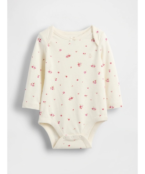 GAP(ギャップ)の「はじめてのお気に入り ボディスーツ (ベビー)(ロンパース・キッズ・ホワイト系その他/アイボリー/ライトブルー/ブルー/オフホワイト/ピンク/ホワイト系その他3/ホワイト系その他2/ベビーピンク/ホワイト系その他4/ライトピンク/グリーン/ブルー系その他・50cm/60cm/70cm/80cm/90cm)」の7枚目の写真