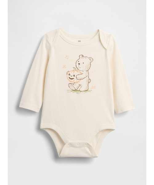 GAP(ギャップ)の「はじめてのお気に入り ボディスーツ (ベビー)(ロンパース・キッズ・ホワイト系その他/アイボリー/ライトブルー/ブルー/オフホワイト/ピンク/ホワイト系その他3/ホワイト系その他2/ベビーピンク/ホワイト系その他4/ライトピンク/グリーン/ブルー系その他・50cm/60cm/70cm/80cm/90cm)」の3枚目の写真