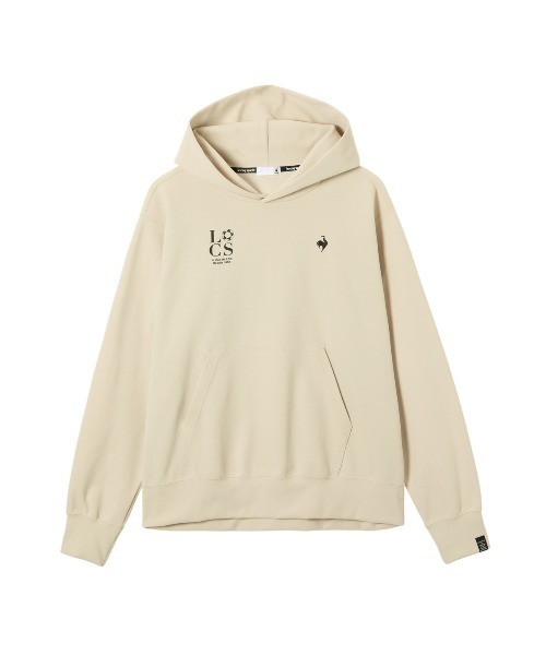 le coq sportif（ルコックスポルティフ）の「防風リブニットフーディスウェット（パーカー・メンズ・ブラック/ホワイト/ベージュ・XL/L/M）」の3枚目の写真