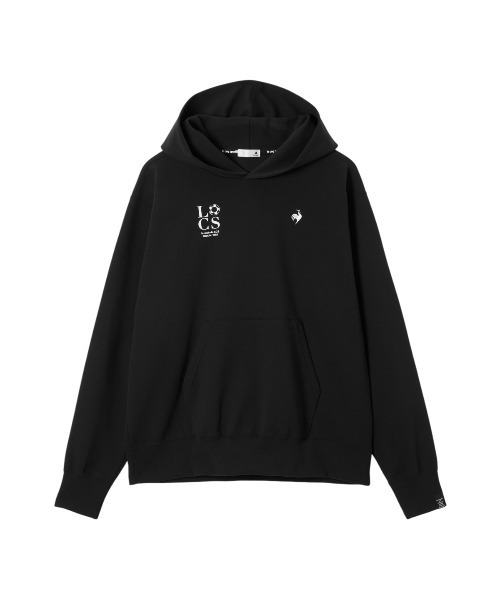 le coq sportif（ルコックスポルティフ）の「防風リブニットフーディスウェット（パーカー・メンズ・ブラック/ホワイト/ベージュ・XL/L/M）」の2枚目の写真