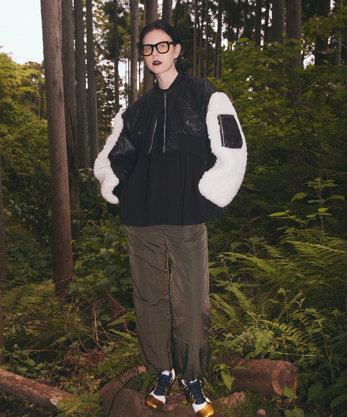 SLEEVE BOA SHORT MA-1（MA-1）｜OMMO（オーエムエムオー）の