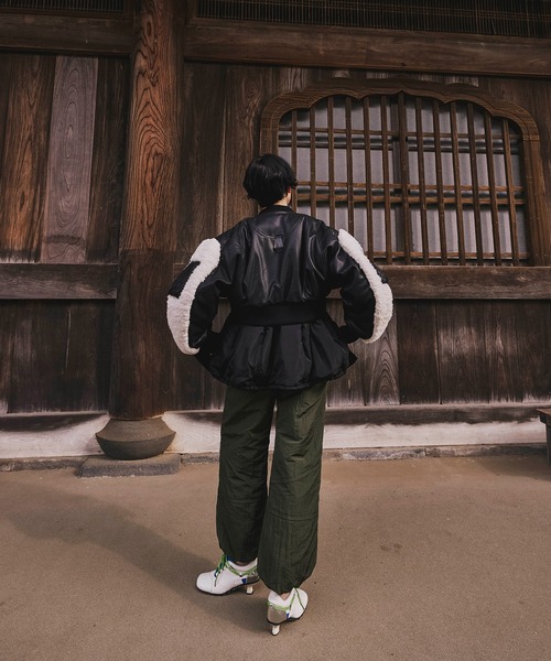 SLEEVE BOA SHORT MA-1（MA-1）｜OMMO（オーエムエムオー）の