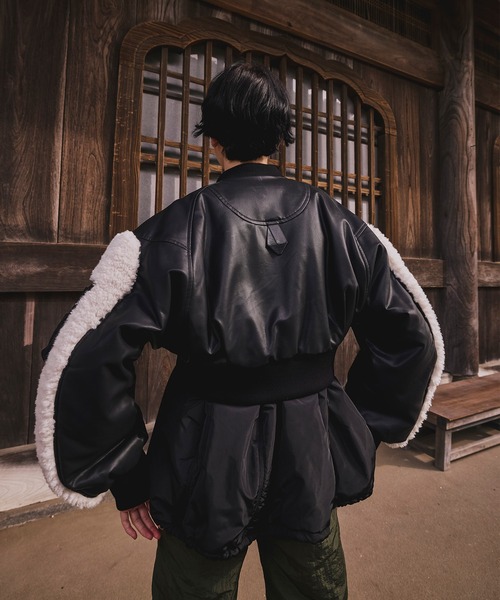 SLEEVE BOA SHORT MA-1（MA-1）｜OMMO（オーエムエムオー）の