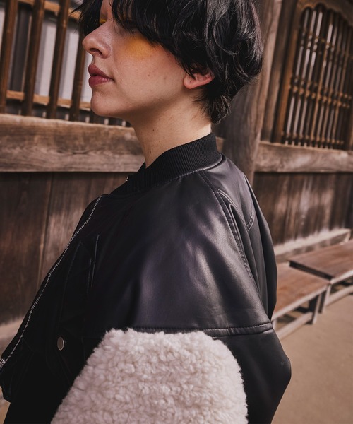 SLEEVE BOA SHORT MA-1（MA-1）｜OMMO（オーエムエムオー）の