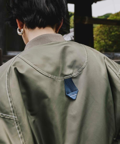 SLEEVE BOA SHORT MA-1（MA-1）｜OMMO（オーエムエムオー）の