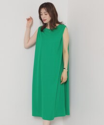 ITS'DEMO | 【接触冷感／洗濯機OK】カノコカットタックワンピース(ワンピース)