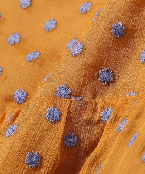 Ray BEAMS(レイビームス)の「フラワー 刺繍 キャミ ワンピース(ワンピース・レディース・ブラック/オレンジ・0/1)」の22枚目の写真