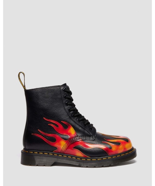 Dr. Martens(ドクターマーチン)の「Dr. Martens/ドクターマーチン 1460 PASCAL FLAME 8 ホール ブーツ 41517001(ブーツ・メンズ・ブラック・UK5/UK6/UK7/UK8/UK9/UK10/UK11/UK4/UK3)」の7枚目の写真