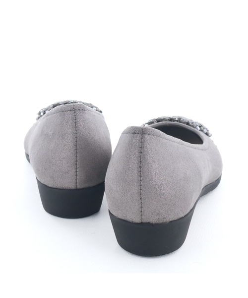 cava cava（サヴァサヴァ）の「ポインテッドビジューシューズ　7305431（パンプス・レディース・ブラック/ガンメタ・22.5cm/24.5cm/24cm/23.5cm/23cm）」の9枚目の写真