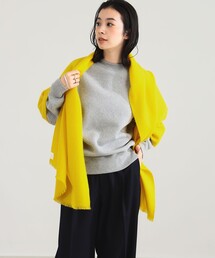 Demi-Luxe BEAMS（デミルクス ビームス）の「AK+1 / ウール フリンジ ストール（ストール/ショール）」