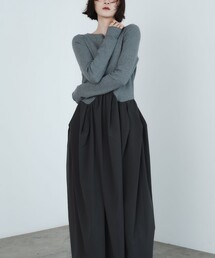 EMMEL REFINES | ＜EMMEL REFINES＞EM ウェーブキリカエ ドッキング ワンピース(ワンピース)