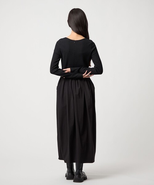 ＜EMMEL REFINES＞EM ウェーブキリカエ ドッキング ワンピース EMMEL REFINES＞EM ウェーブキリカエ ドッキング ワンピース