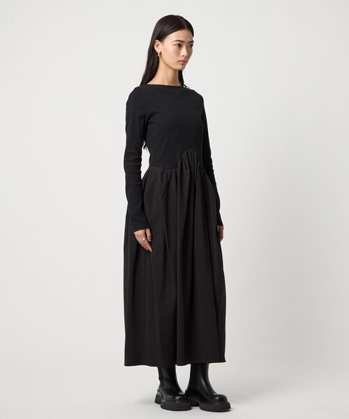 EMMEL REFINES（エメルリファインズ）の「＜EMMEL REFINES＞EM ウェーブキリカエ ドッキング ワンピース（ワンピース・レディース・ダークグレー/ブラック・S/M）」の21枚目の写真