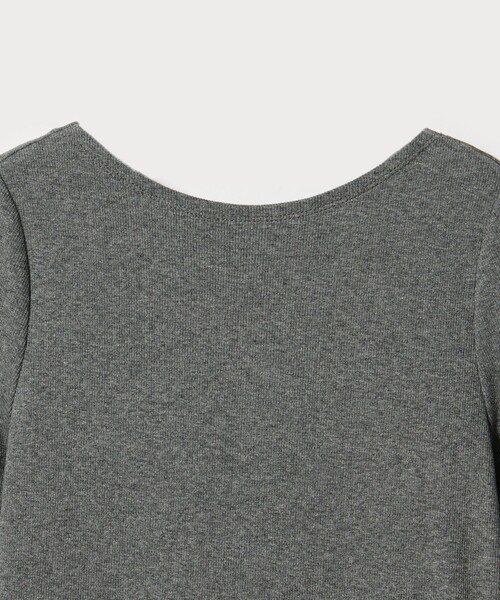 EMMEL REFINES（エメルリファインズ）の「＜EMMEL REFINES＞EM ウェーブキリカエ ドッキング ワンピース（ワンピース・レディース・ダークグレー/ブラック・S/M）」の12枚目の写真