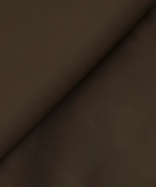 le.coeur blanc（ルクールブラン）の「ステンカラー合皮ジャケット（その他アウター・レディース・ブラック/ブラウン・38）」の14枚目の写真