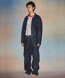 TXA（ティーエックスエー）の「Box-shaped Jeans Indigo（デニムパンツ）」