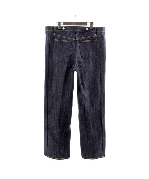 TXA(ティーエックスエー)の「Box-shaped Jeans Indigo(デニムパンツ・メンズ・ノンウォッシュ・2/1)」の2枚目の写真