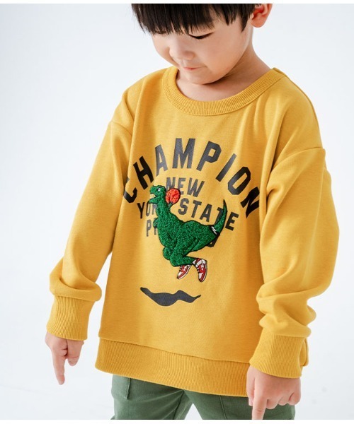 SKAPE（エスケープ）の「ﾊﾞﾗｴﾃｨｼｬｷﾞｰﾄﾚｰﾅｰ（スウェット・キッズ・レッド/イエロー/ブルー/ブラック・120cm/110cm/100cm/90cm/80ｃｍ/130cm）」の3枚目の写真