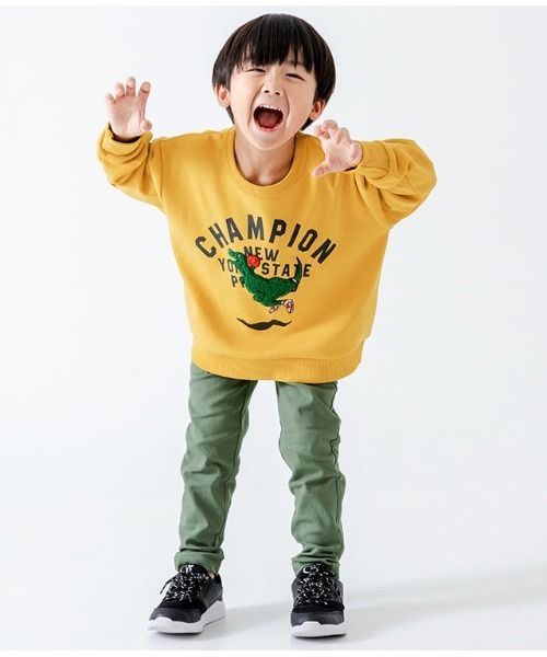 SKAPE（エスケープ）の「ﾊﾞﾗｴﾃｨｼｬｷﾞｰﾄﾚｰﾅｰ（スウェット・キッズ・レッド/イエロー/ブルー/ブラック・120cm/110cm/100cm/90cm/80ｃｍ/130cm）」の17枚目の写真